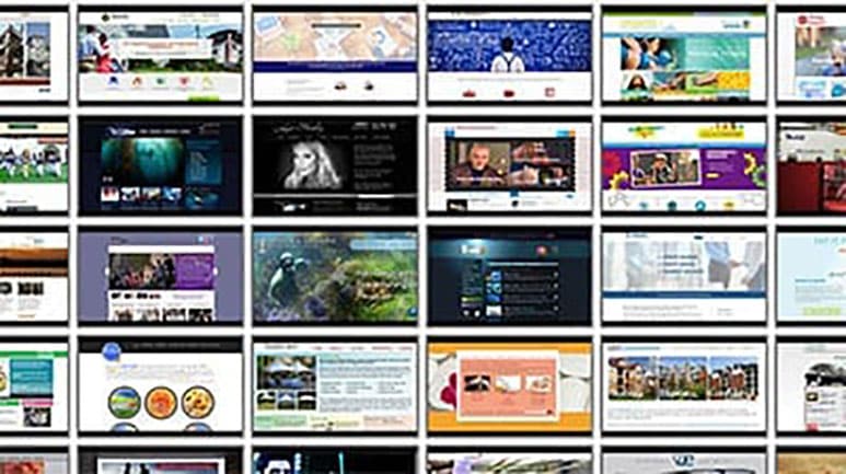 Gallery of Past Website Projects